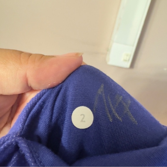 Lululemon Wunder Under Leggings Purple Women Size 2 - Picture 9 of 9